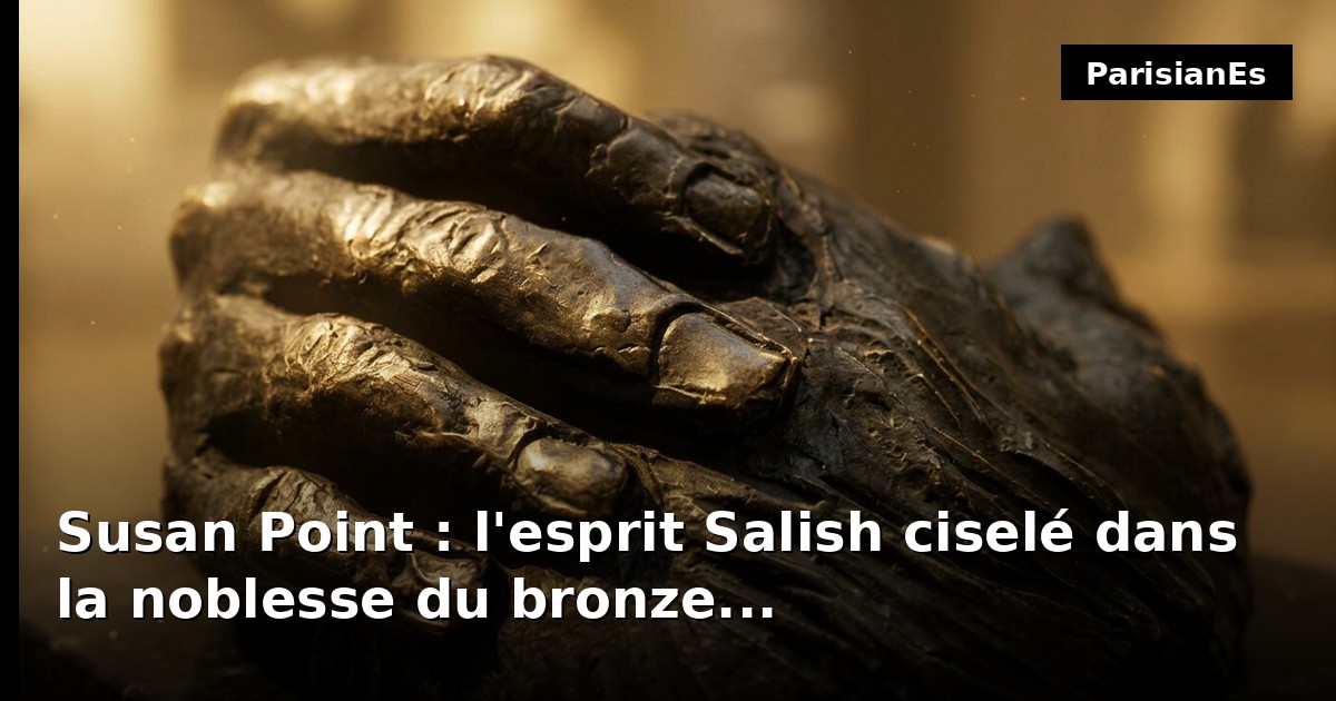 Susan Point : l'esprit Salish ciselé dans la noblesse du bronze